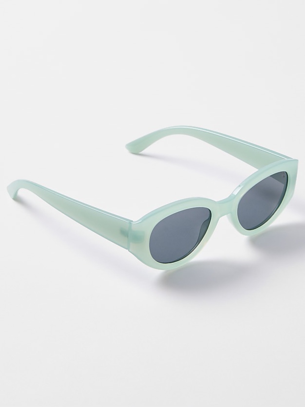 NWT Loft Soft Cat Eye Sunglasses Mint Green Pastel Retro UV Protection